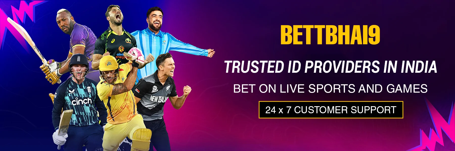 Betbhai9 Exchange Id Dastop Banner
